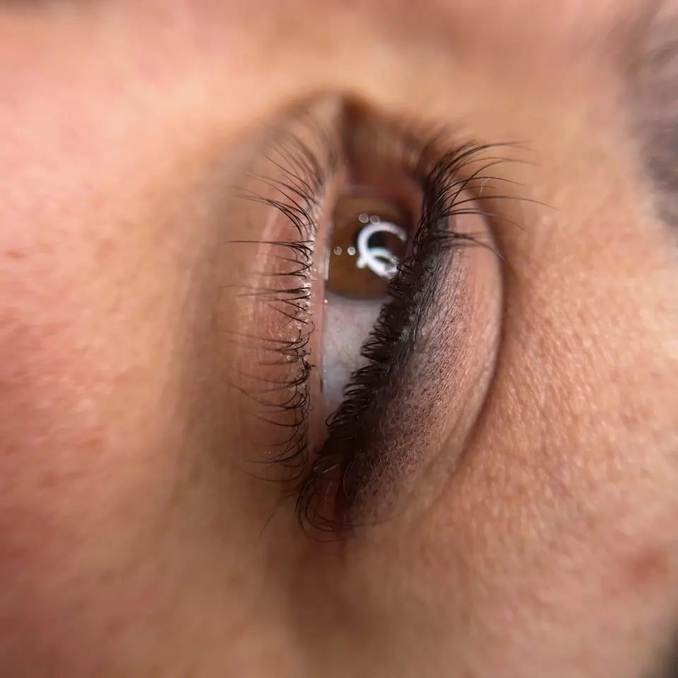 Lash line enhancement before and after, advanced lash enhancement course